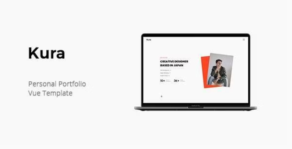 Kura - Personal Portfolio Vuejs Template
