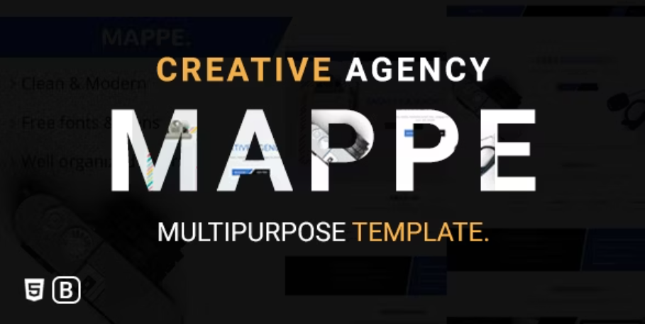 Mappe - Creative Agency Bootstrap Html Template
