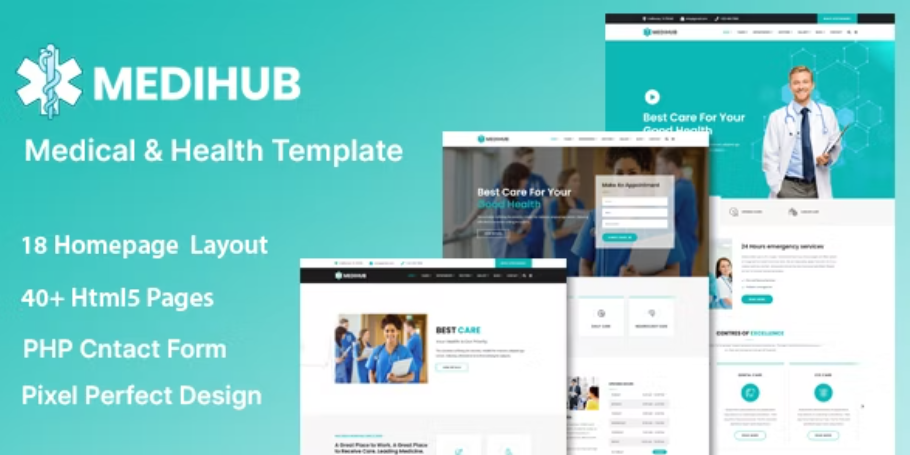 MediHub - Medical & Health Template