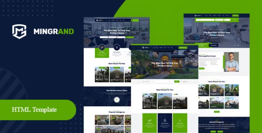 Real Estate - HTML Bootstrap Template