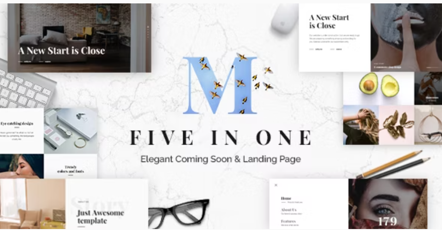 Mixio - Five in One Multipurpose Template
