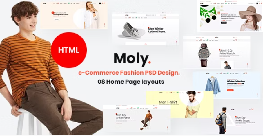 Moly multipurpose e-commerce html template