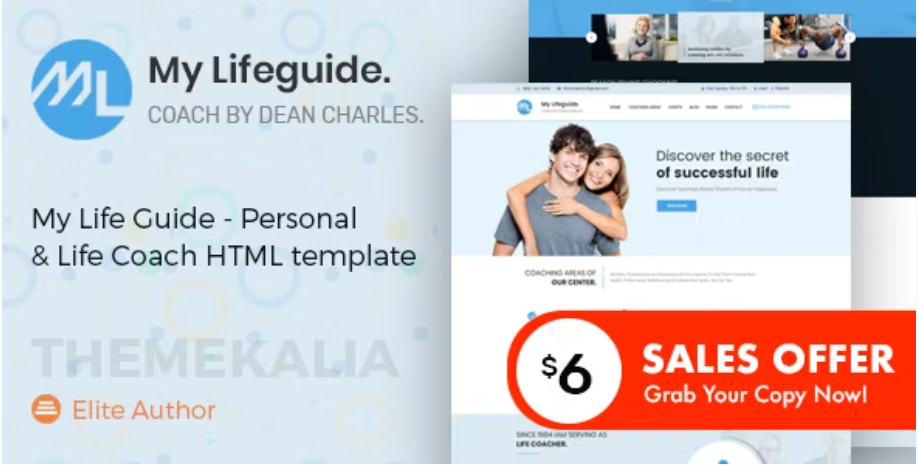My LifeGuide - Personal and Life Coach template