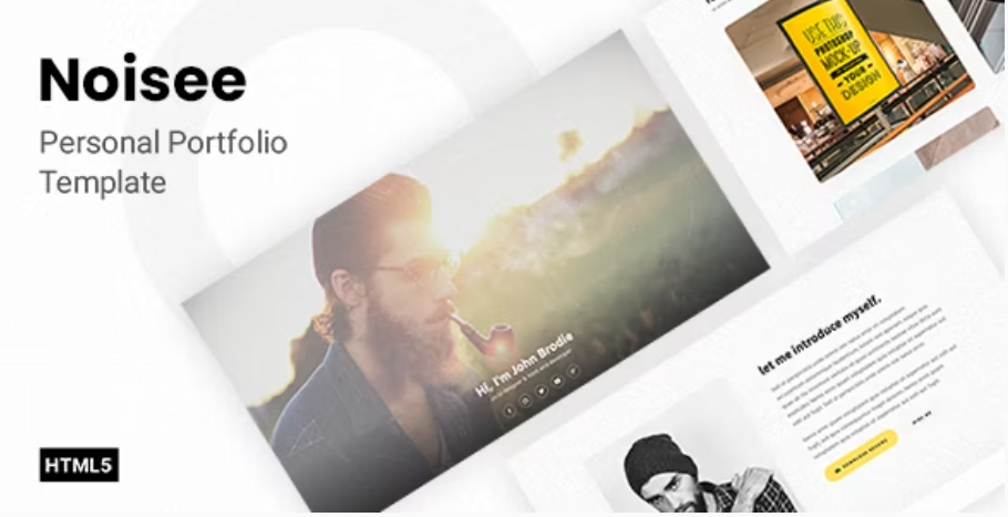 Noisee - Personal Portfolio Template