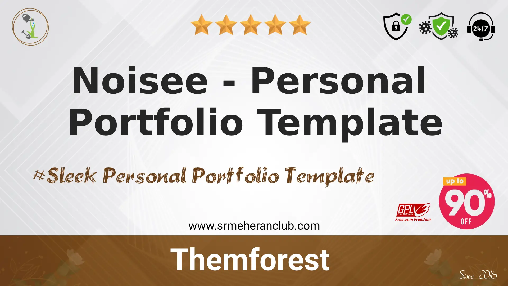Noisee – Personal Portfolio Template — Template by Themeforest