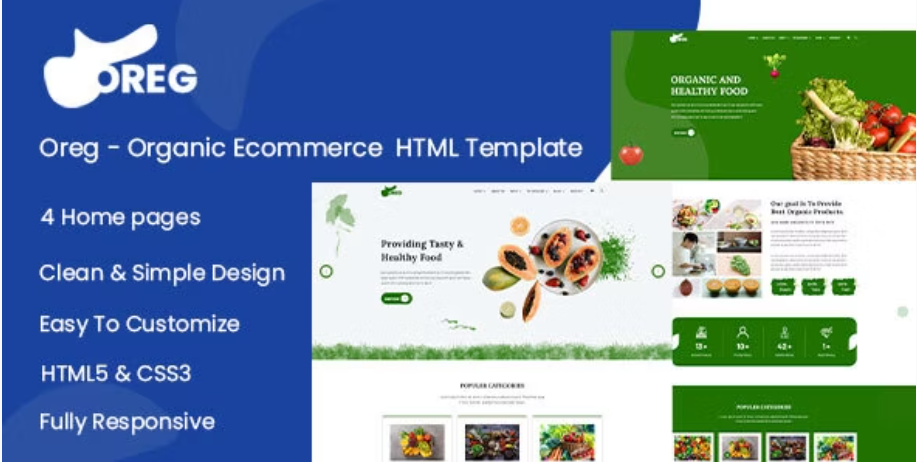 oreg-organic-shop-html-template