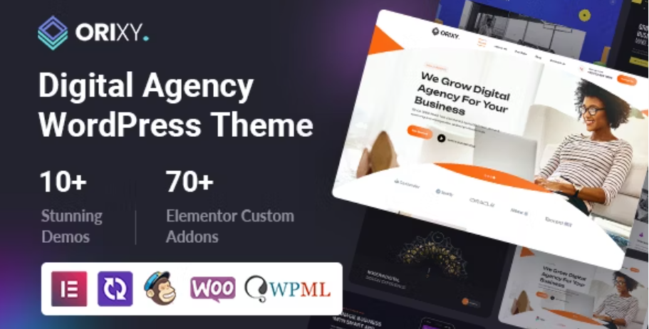 Orixy - Creative Digital Agency HTML Template
