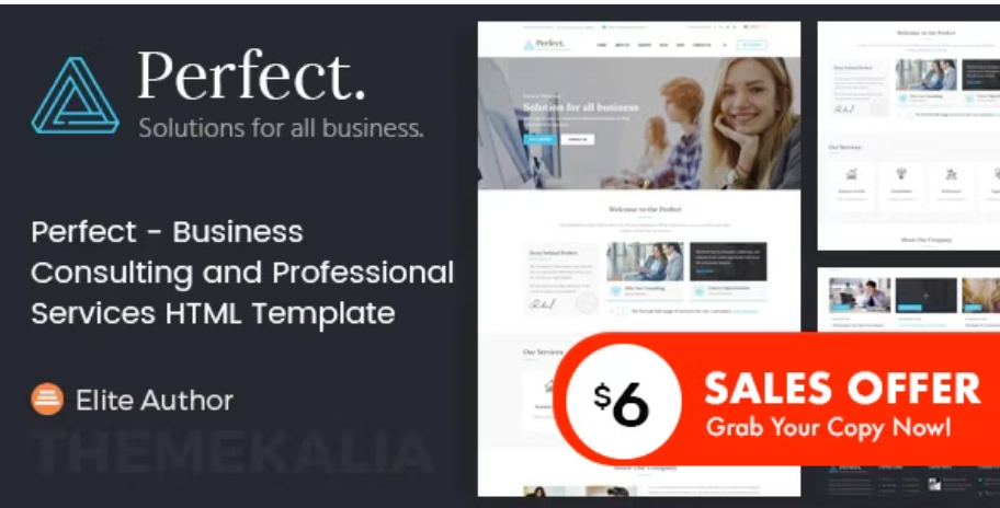 Perfect - Business Consulting HTML Template