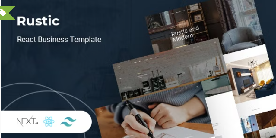 Rustic - React Business Template
