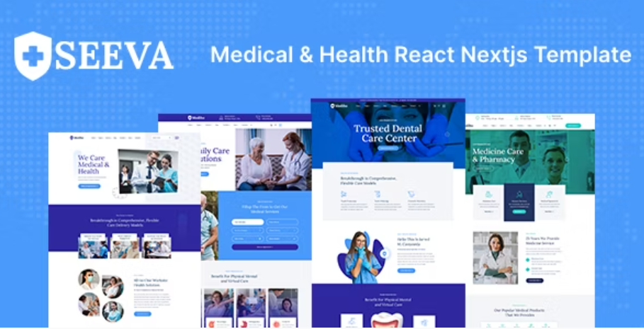 Seeva - Medical & Healthcare React Next Template