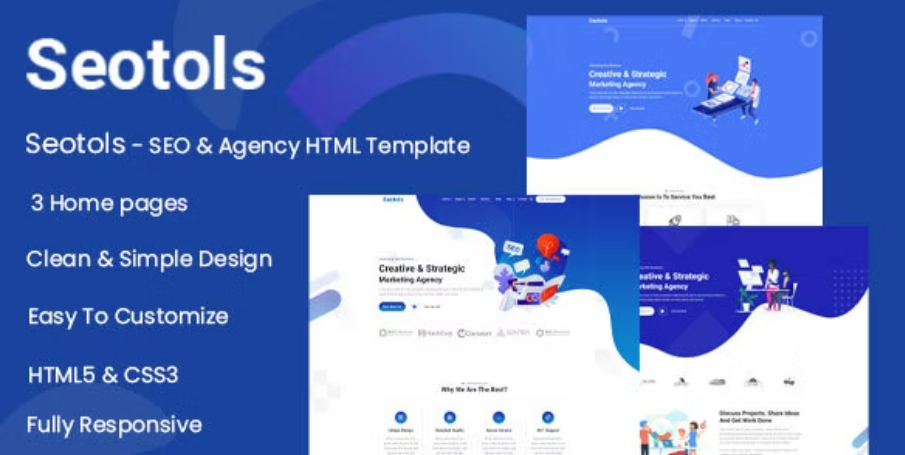 Seotols - SEO And Agency HTML Template