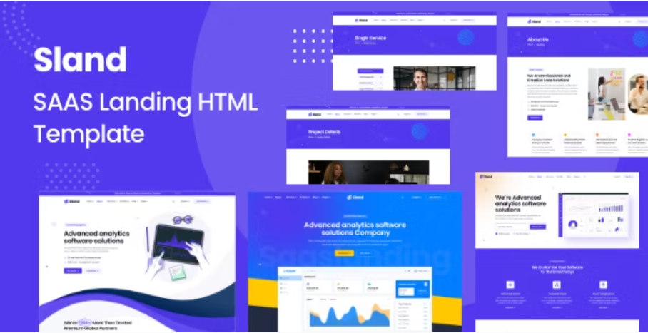 Software Landing Page