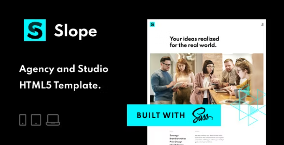 Slope – Responsive Agency & Studio HTML Template