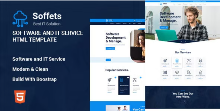 Soffets - Software and IT Service HTML Template