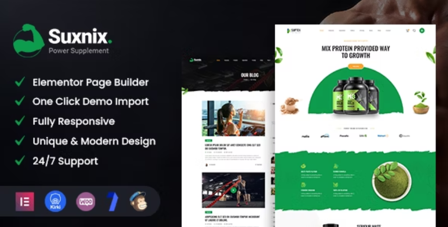 Health Supplement Landing Page