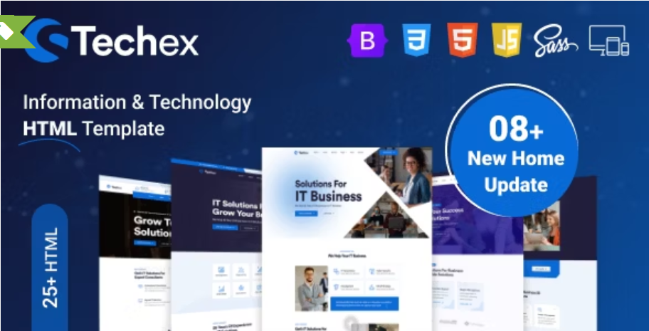 Techex - Information & Technology HTML Template