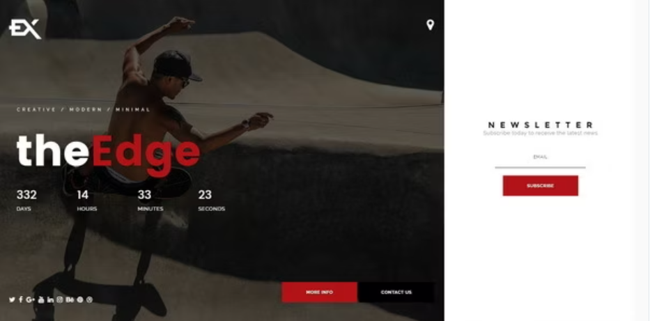 The Edge - Premium Under Construction Template