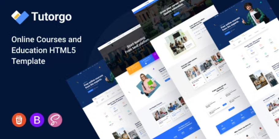 Tutorgo - Online Learning Education HTML Template