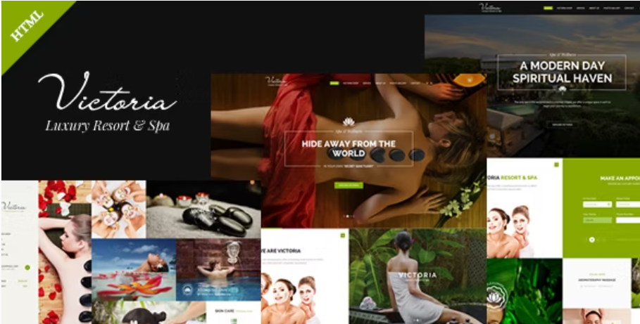 Victoria - Spa Beauty & Resort Template
