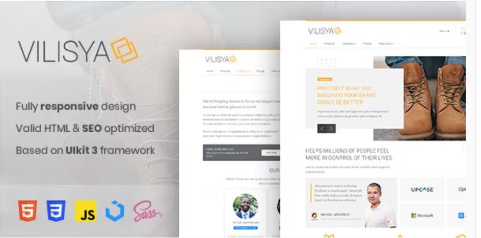Vilisya - Minimalist Business HTML Template