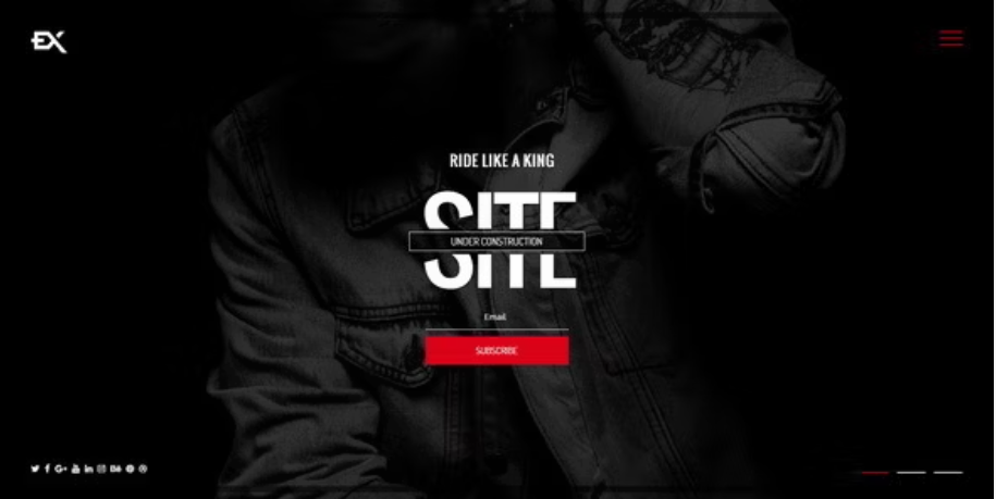 Waits - Responsive Coming Soon Page
