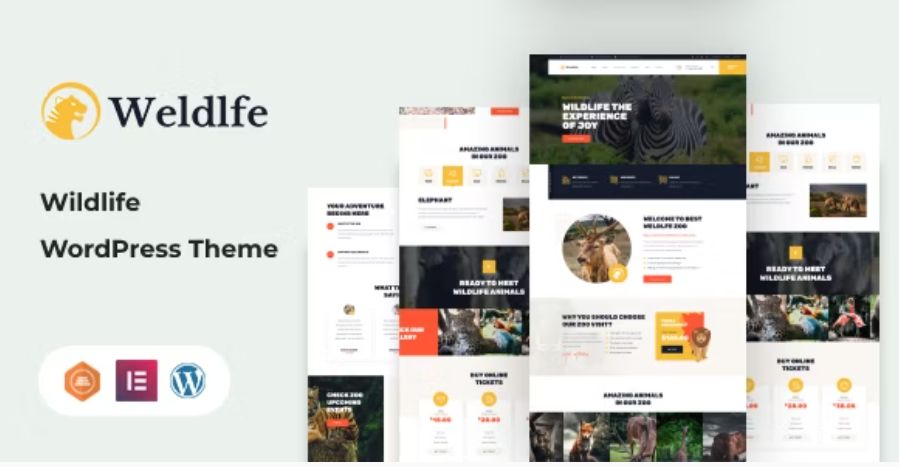 Weldlfe - Wildlife HTML Template