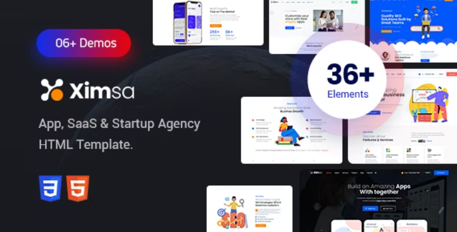 Ximsa - Digital Agency Template