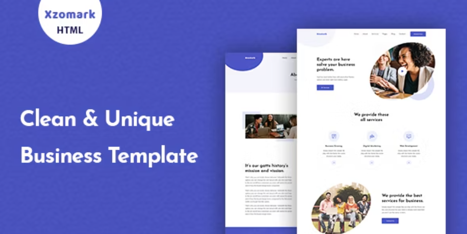 Xzomark – Corporate Business HTML Template