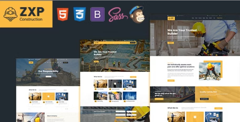 ZXP - Construction & Business Template