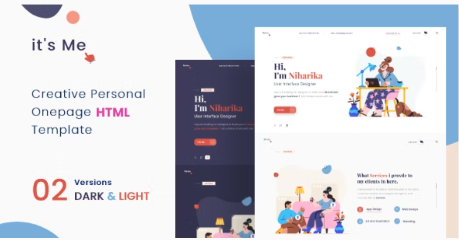 itsme Personal Portfolio Template