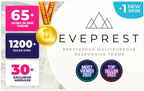 Eveprest - Multipurpose eCommerce Template PrestaShop Theme