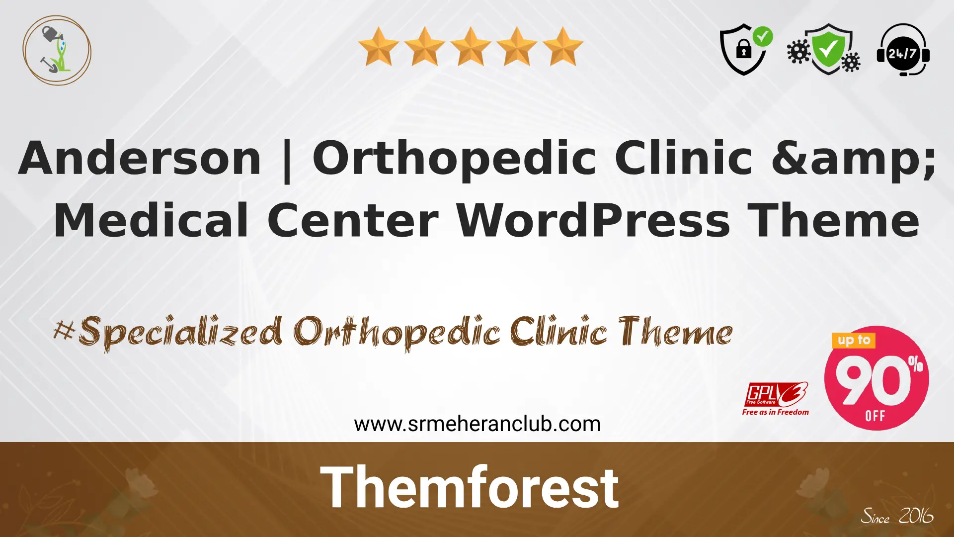 Anderson | Orthopedic Clinic & Medical Center WordPress Theme — Theme by Themeforest
