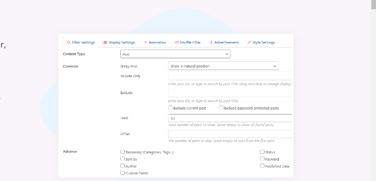Content Views Pro – Filter & Grid Plugin