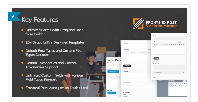 Product Image - Frontend Post Submission Manager 1.4.2
