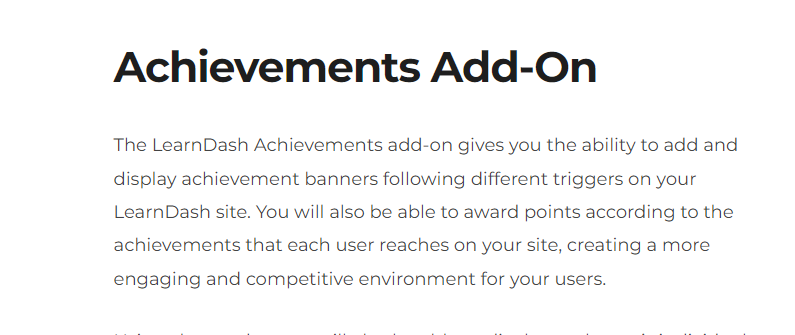 LearnDash Achievements