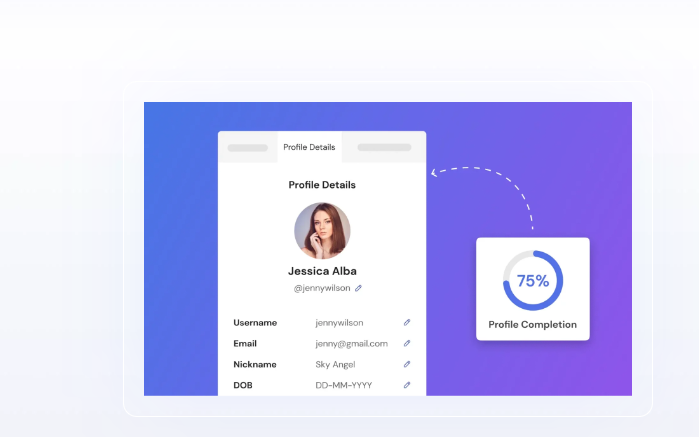User Registration Profile Completeness