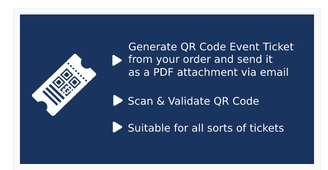 WooCommerce Event QR Code Email Tickets