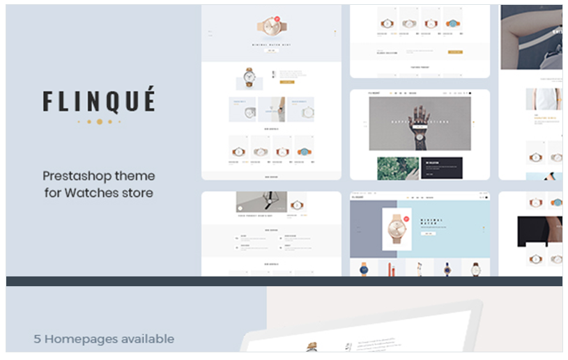 Leo Flinque - Hand Watch, Fashion and Accessories PrestaShop Theme