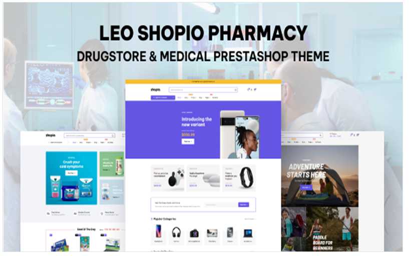Leo Shopio Electronics Prestashop Theme