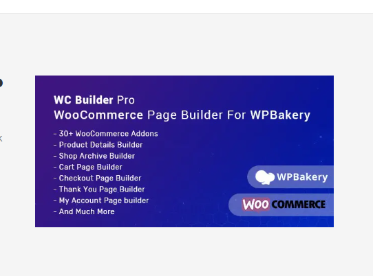 WC Builder WordPress Plugin with original license key Activation for lifetime