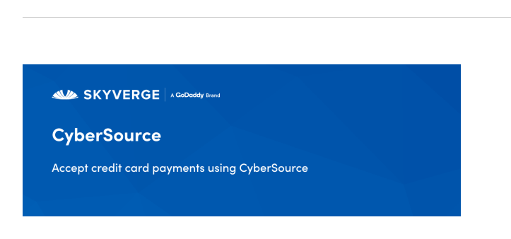WooCommerce CyberSource Gateway