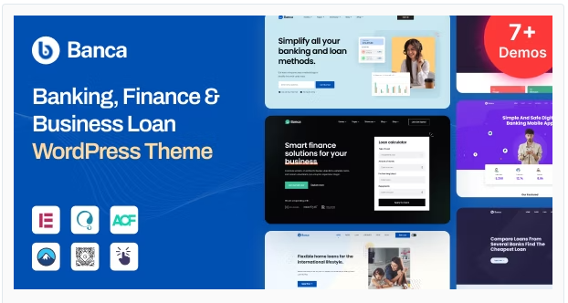 Product Image - Banca – Banking, Finance & Business Loan WordPress Theme 1.9.1