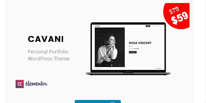 Product Image - Cavani – Personal Portfolio WordPress Theme Product Image - Cavani – Personal Portfolio WordPress Theme