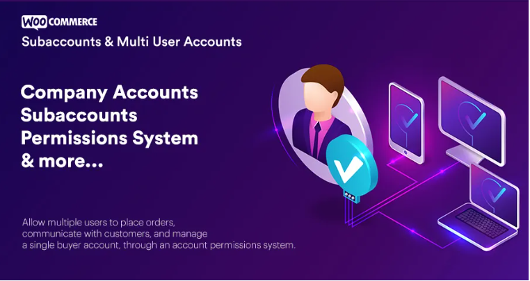 Product Image - WooCommerce Subaccounts & Multi-User Accounts 1.2.0