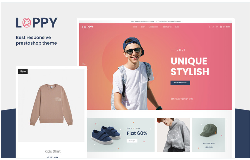 Loppy - Fashion Ecommerce Prestashop Template