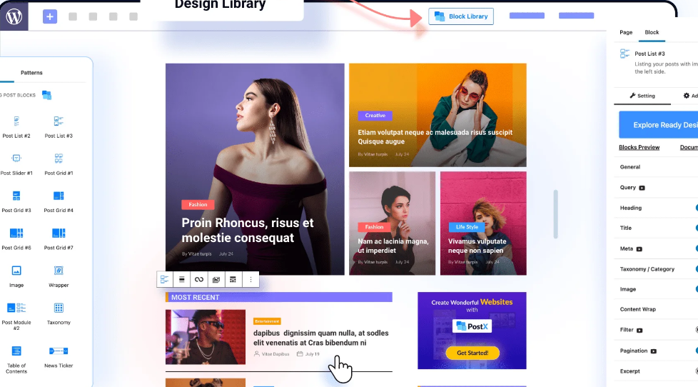 Product Image - PostX Pro – Gutenberg Post Grid Blocks 1.6.7