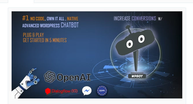 Product Image - ChatGPT – AI ChatBot for WordPress with OpenAI