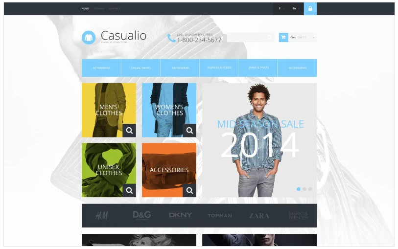 Refined Clothing PrestaShop Theme