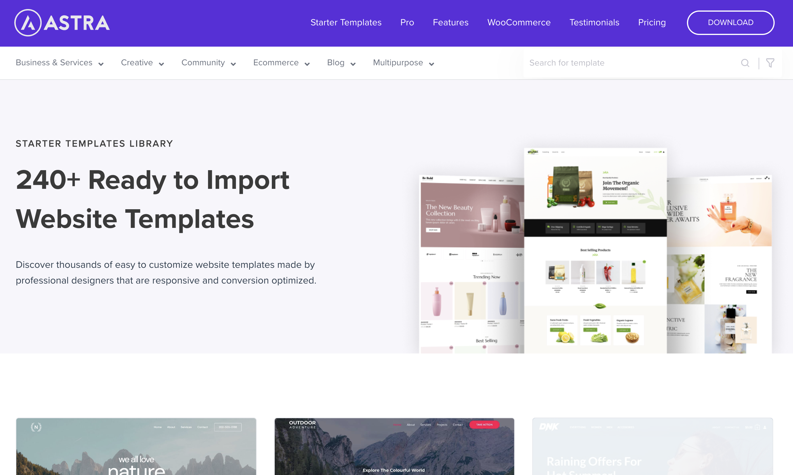 Astra Premium Sites – Premium Starter Templates WordPress Plugin with original license key Activation for lifetime