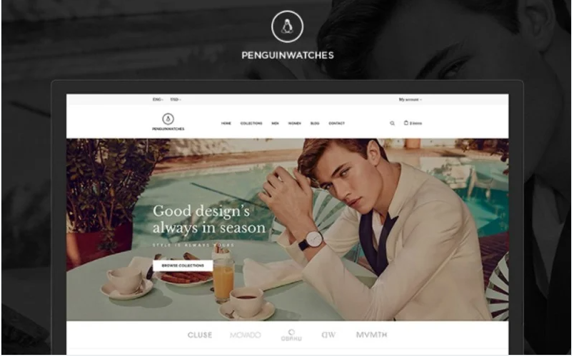 TM Penguinwatch - Hand watch, Fashion, Accessories PrestaShop Theme